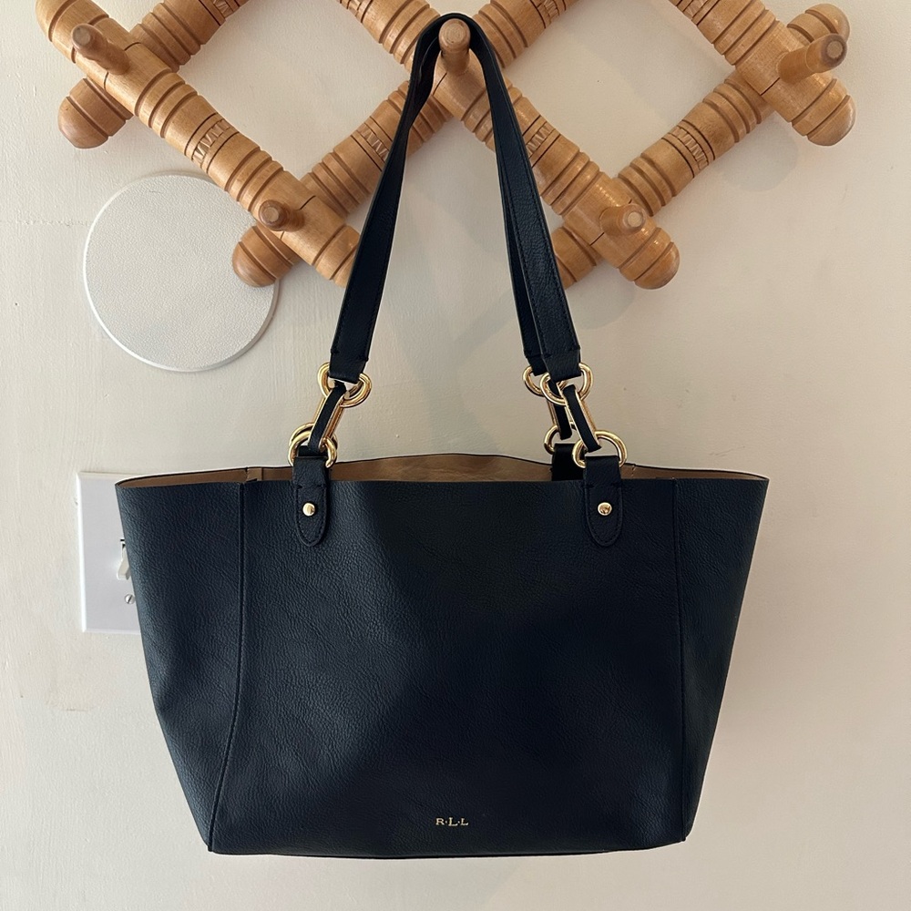 Ralph Lauren Leather Shoulder Bag